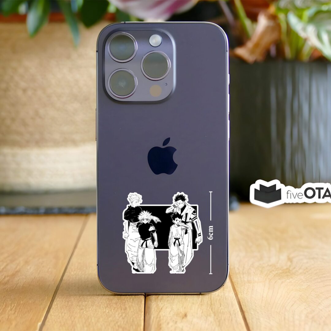 Gojo Toji Gon Killua Crossover Sticker