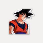 Goku Confident Stance Sticker