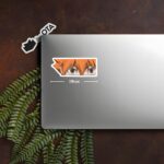 Hinata Focused Gaze Sticker