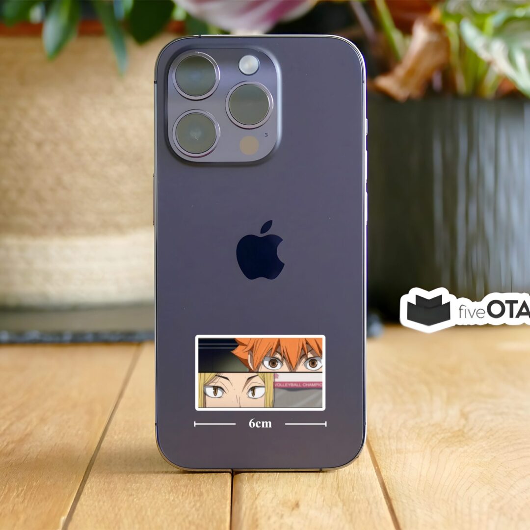 Hinata vs Kenma Duel Gaze Sticker