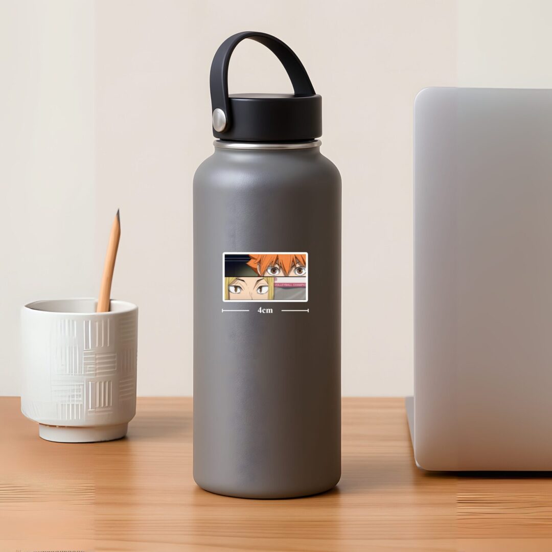 Hinata vs Kenma Duel Gaze Sticker