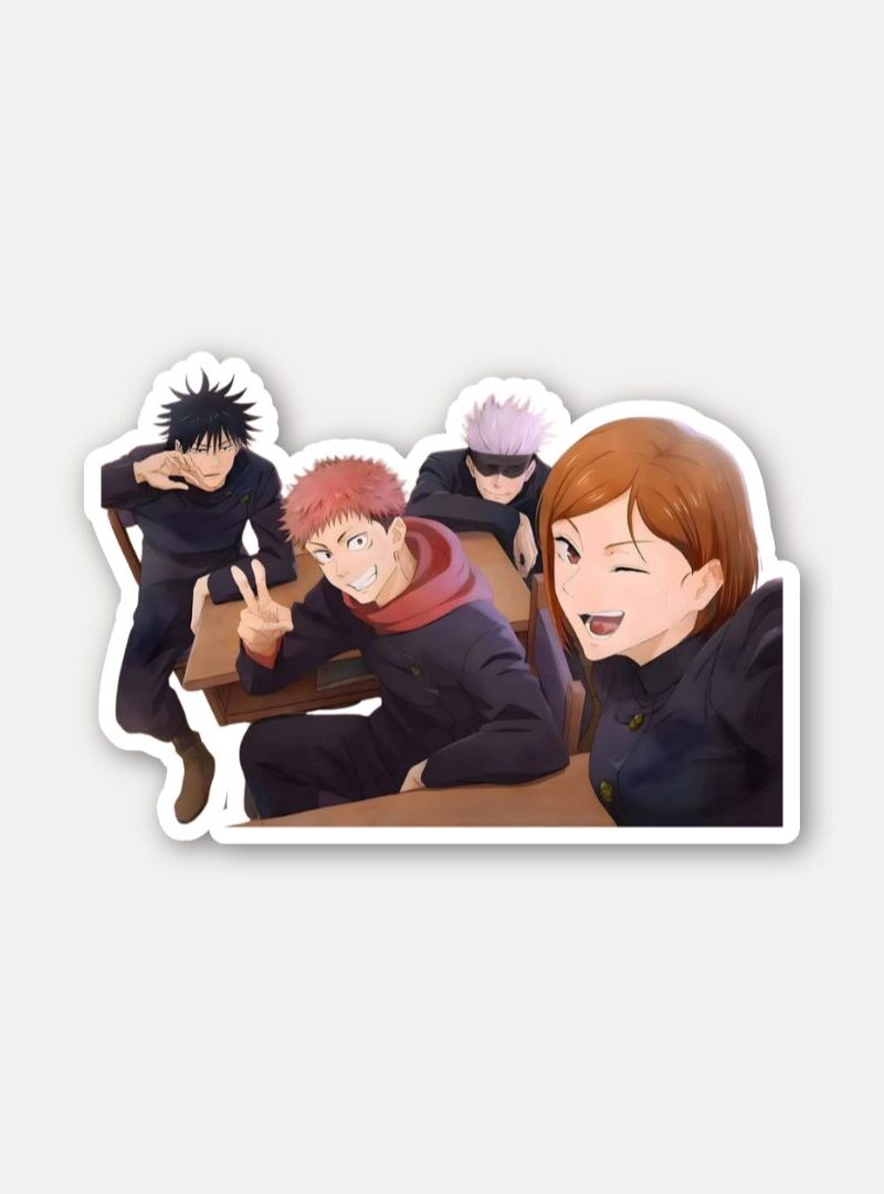 Jujutsu Kaisen Squad Sticker