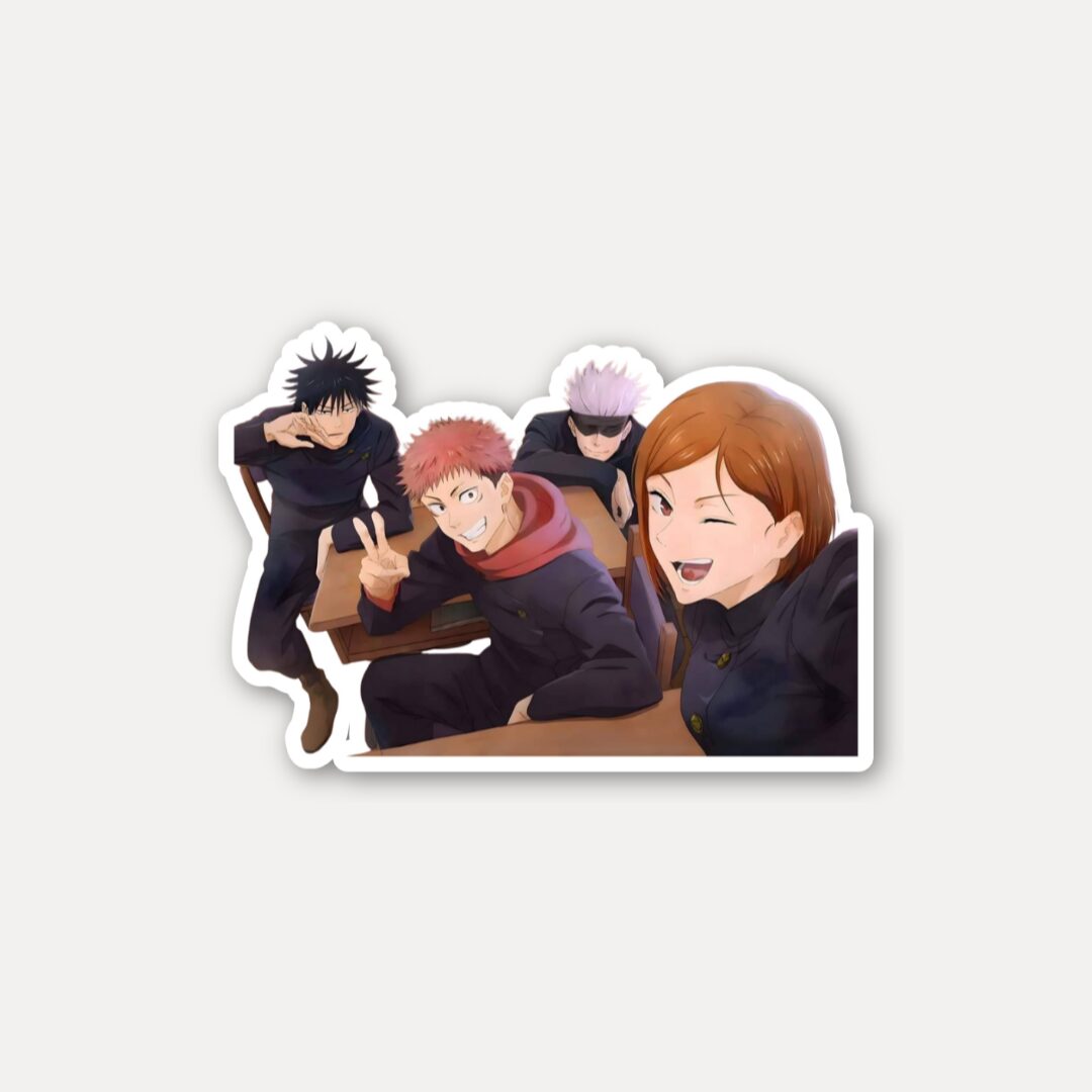 Jujutsu Kaisen Squad Sticker