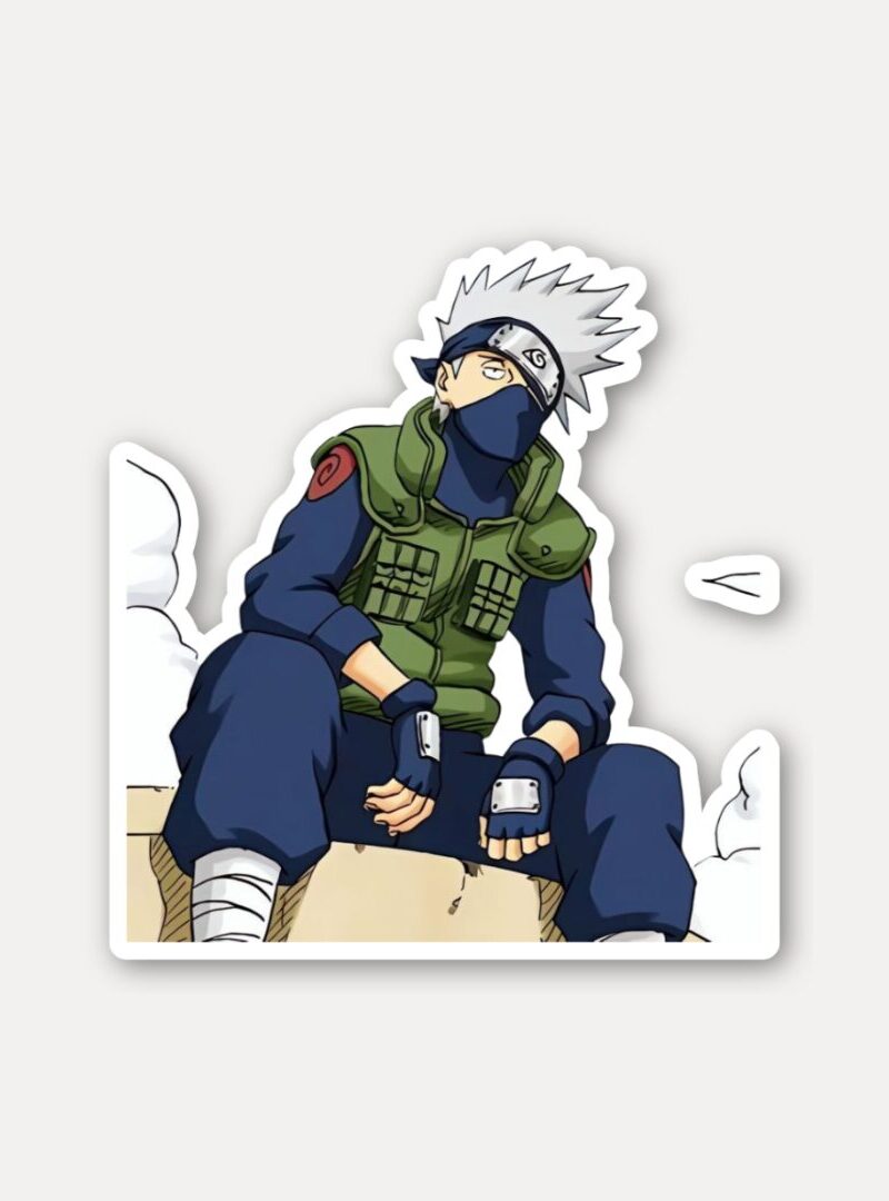 Kakashi Laid Back Sensei Sticker