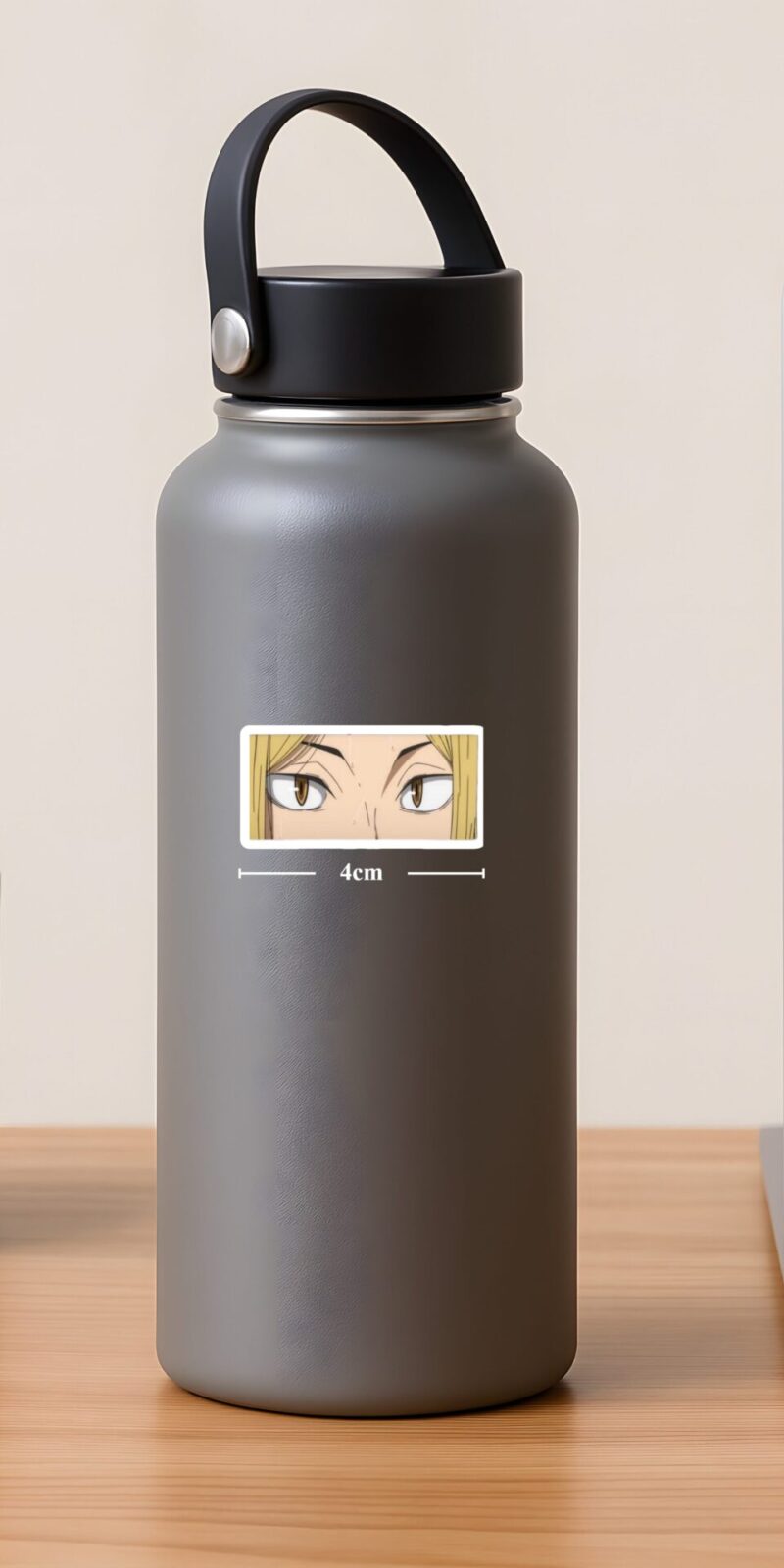 fiveOTA vinyl stickers featuring Kenma Calm Eyes Sticker for laptops and bottles