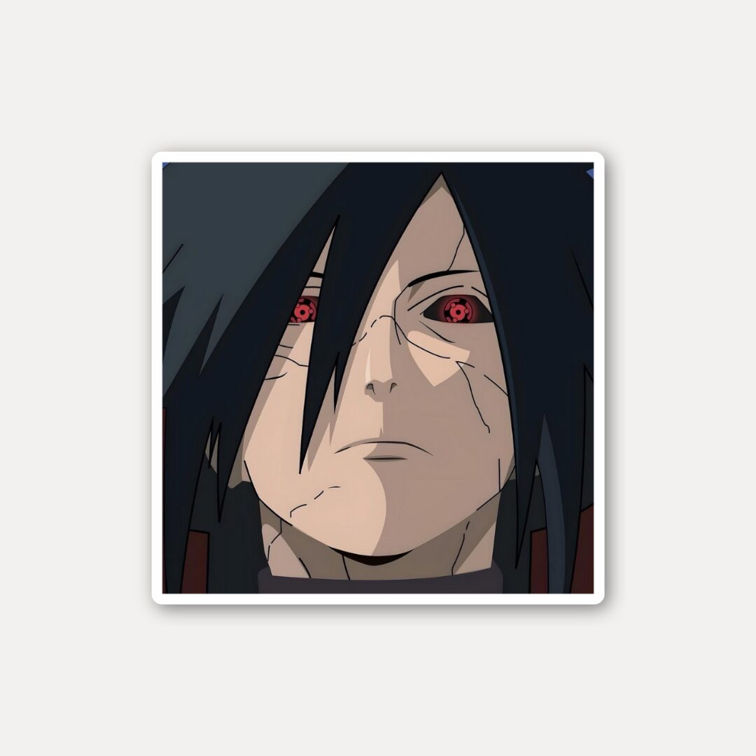 Madara Uchiha Sharingan Gaze Sticker