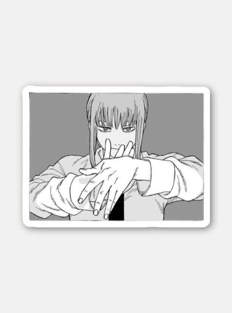 Makima Hand Seal Sticker