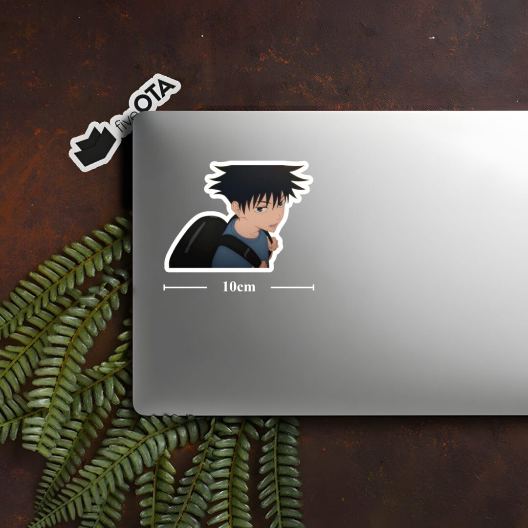 Megumi Fushiguro Tired Walk Sticker