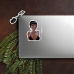 Misato Shocked Expression Sticker