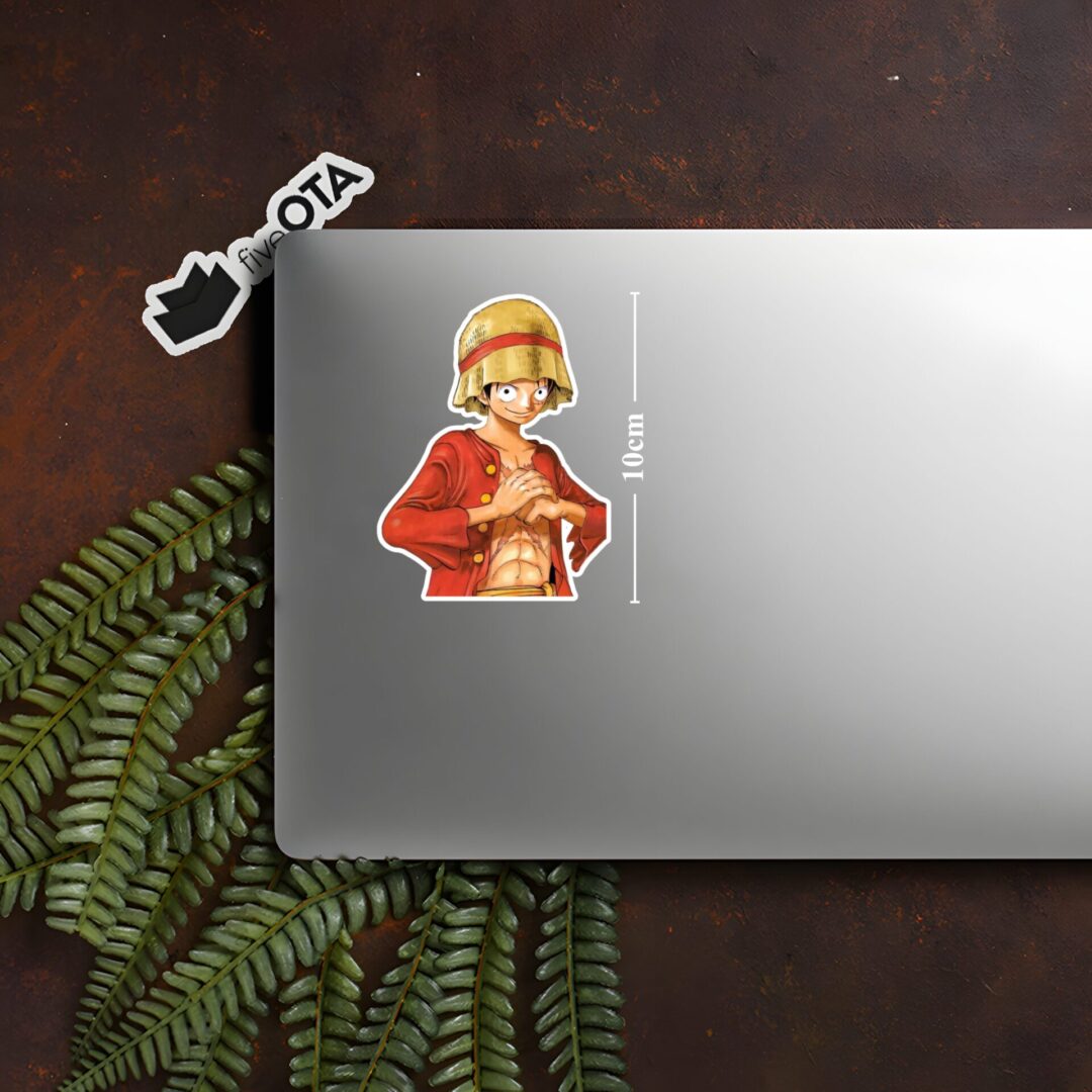 Monkey D Luffy Confident Smile Sticker