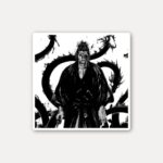 Musashi Cursed Dragon Aura Sticker