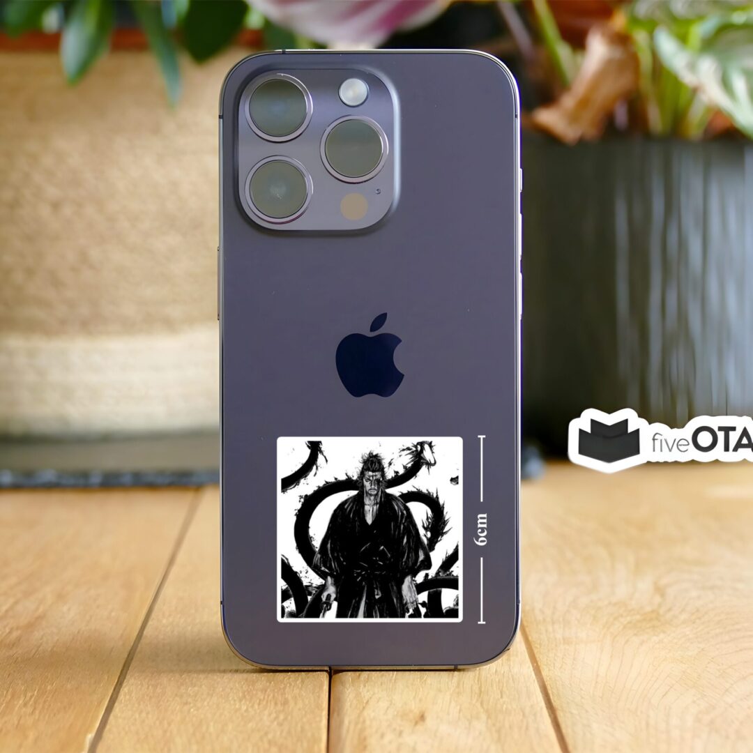 Musashi Cursed Dragon Aura Sticker