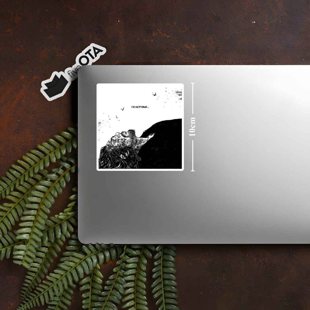 Musashi I am Nothing Sticker