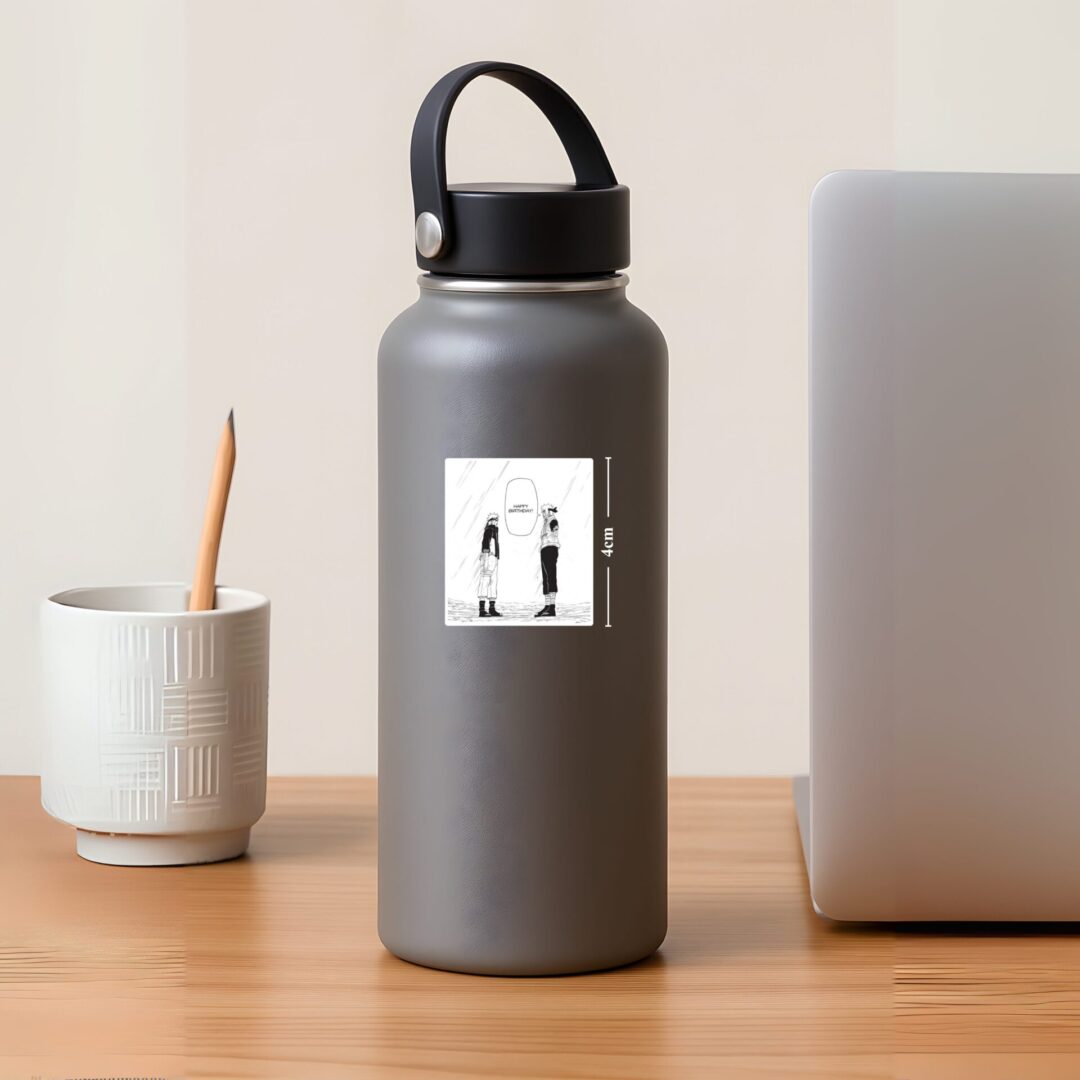 Naruto Birthday Scene Sticker