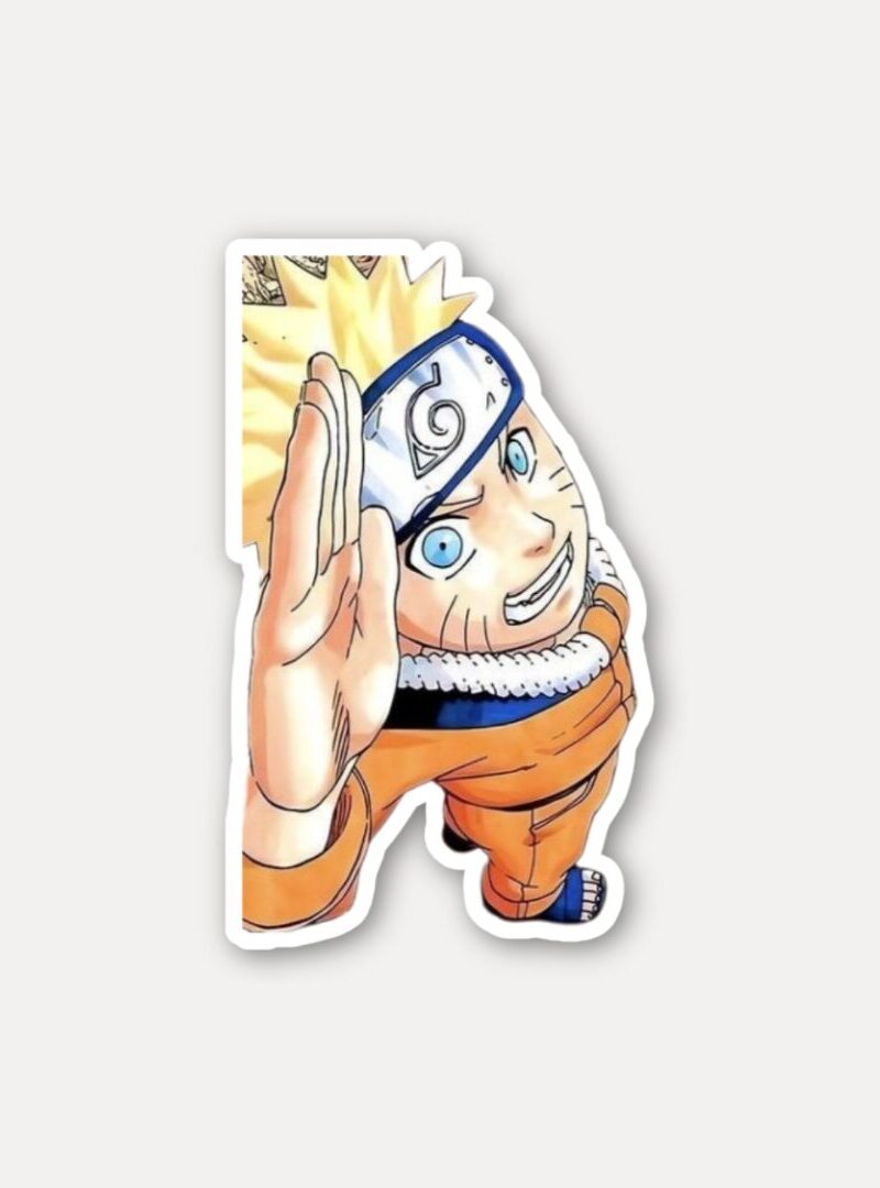 Naruto Confident Wave Sticker