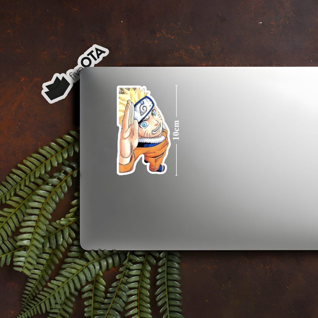 Naruto Confident Wave Sticker