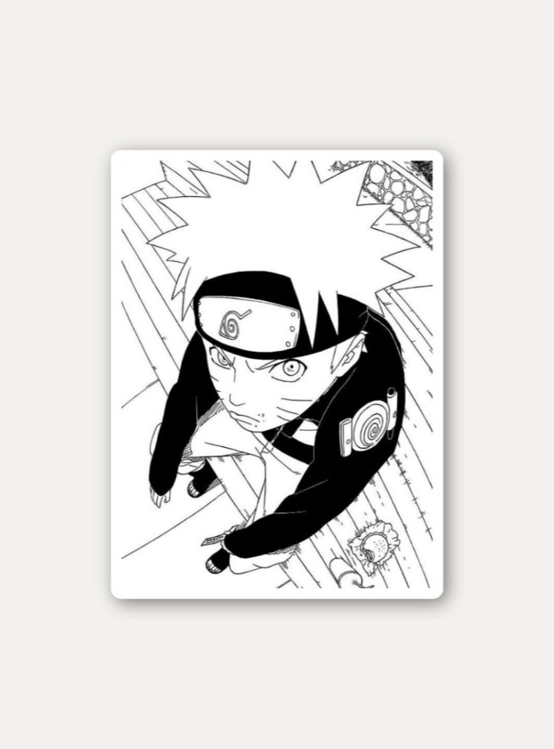 Naruto Rooftop Sticker