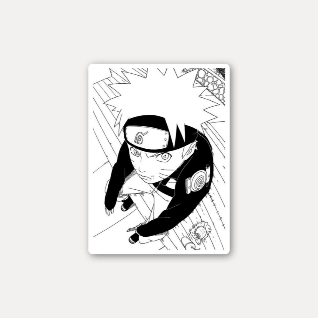 Naruto Rooftop Sticker