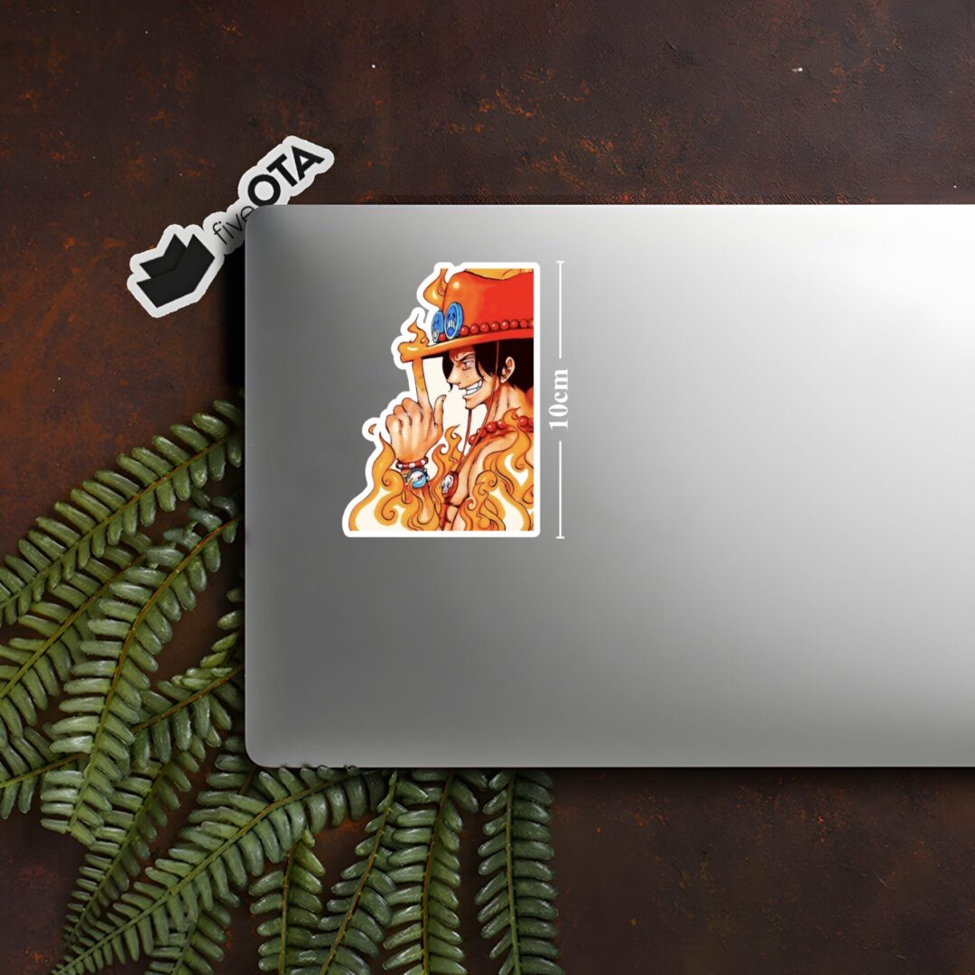 Portgas D Ace Fire Fist Sticker