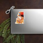 Portgas D Ace Fire Fist Sticker