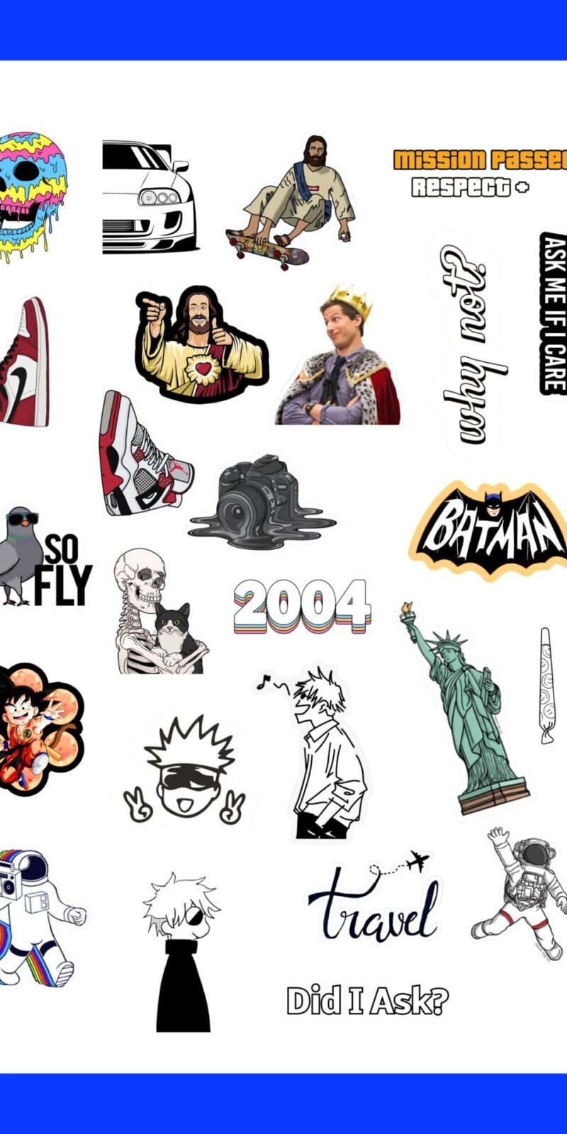 Spaceboy Sticker Sheet