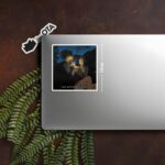 Spike and Faye Night Calm Sticker