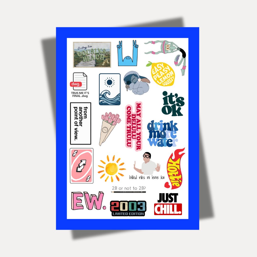 Miss Universe Sticker Sheet