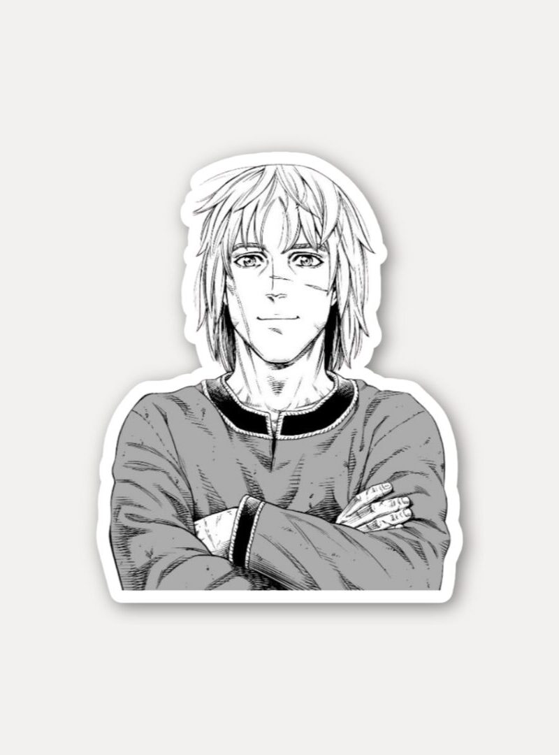 Thorfinn Gentle Smile Sticker