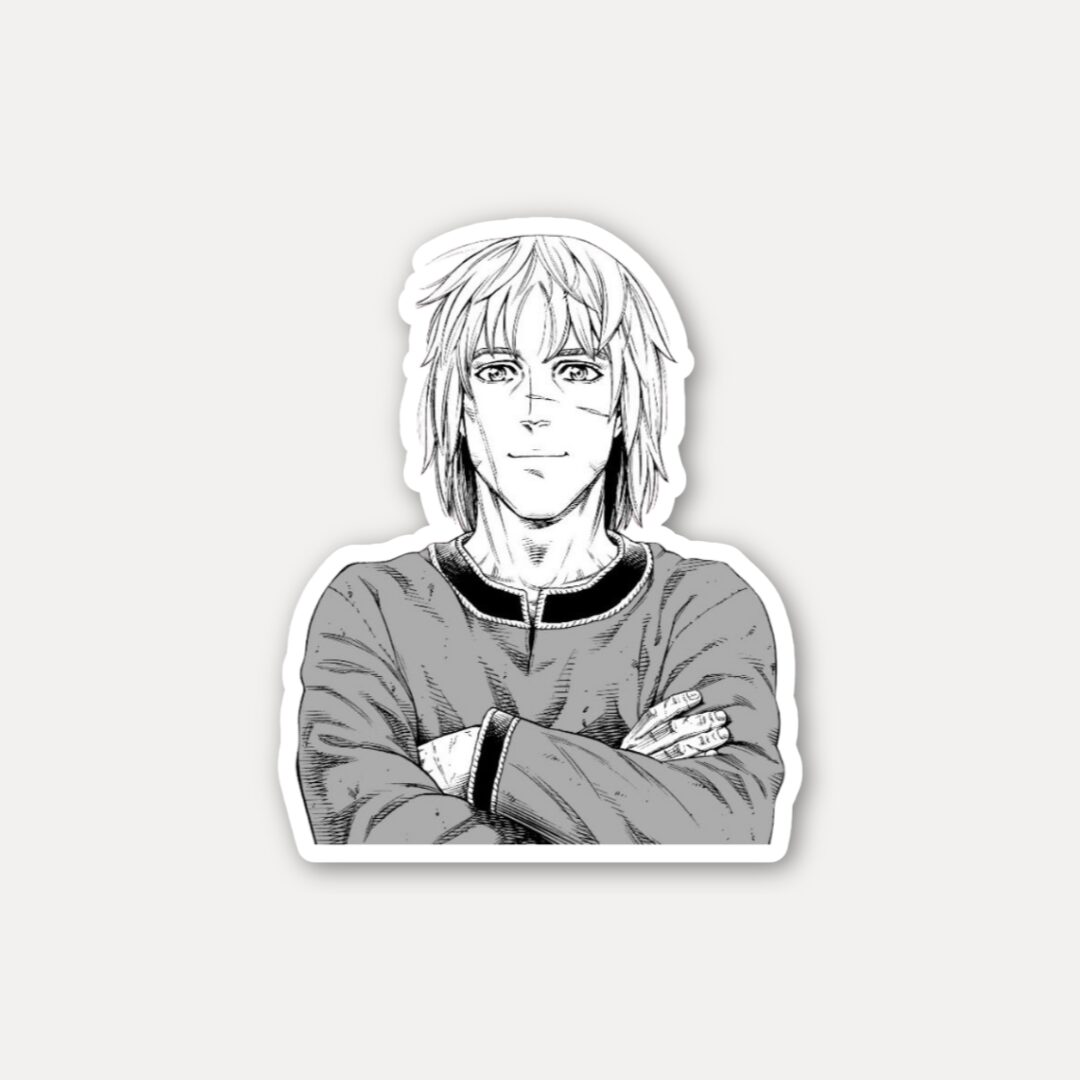 Thorfinn Gentle Smile Sticker