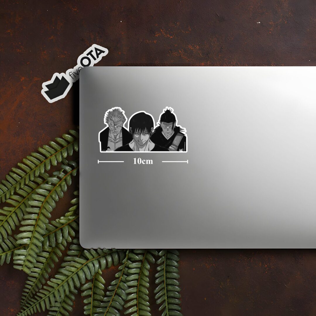Toji Geto Sukuna Trio Sticker