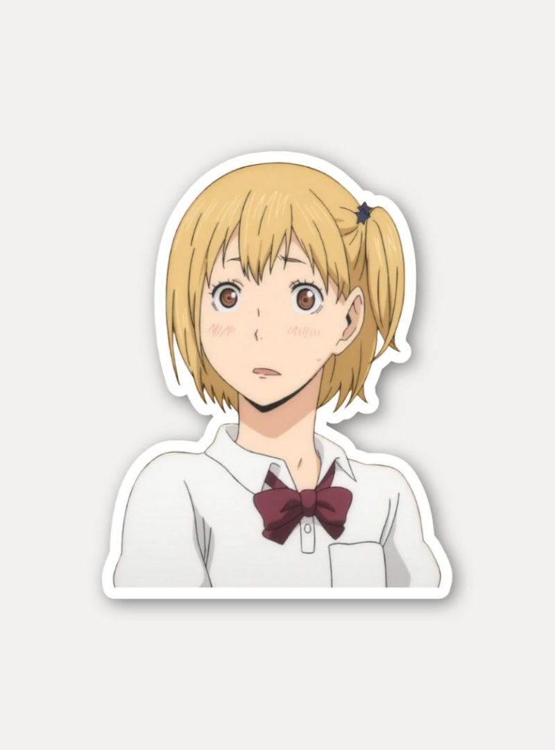 Yachi Surprised Expression Sticker