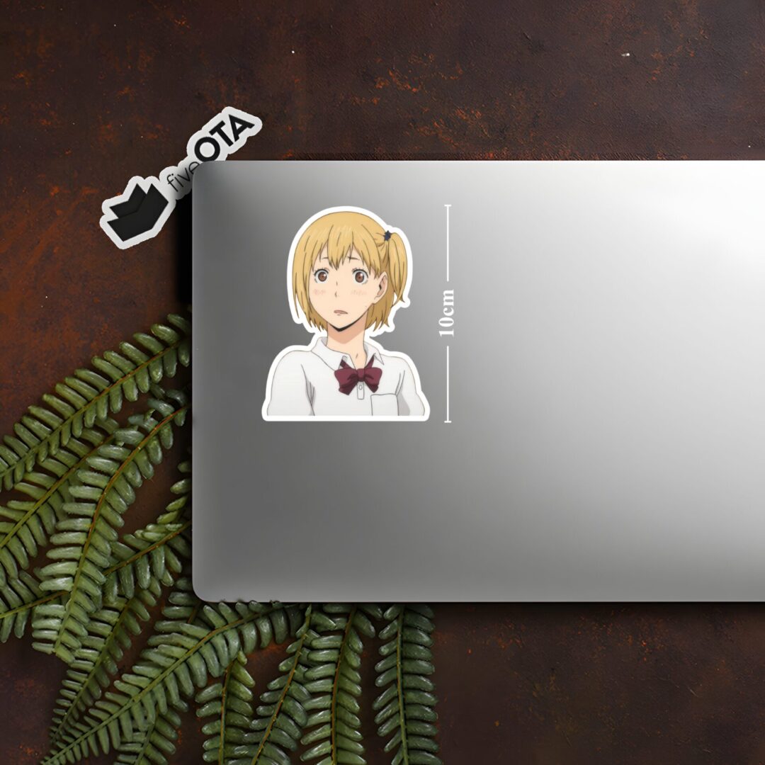 Yachi Surprised Expression Sticker