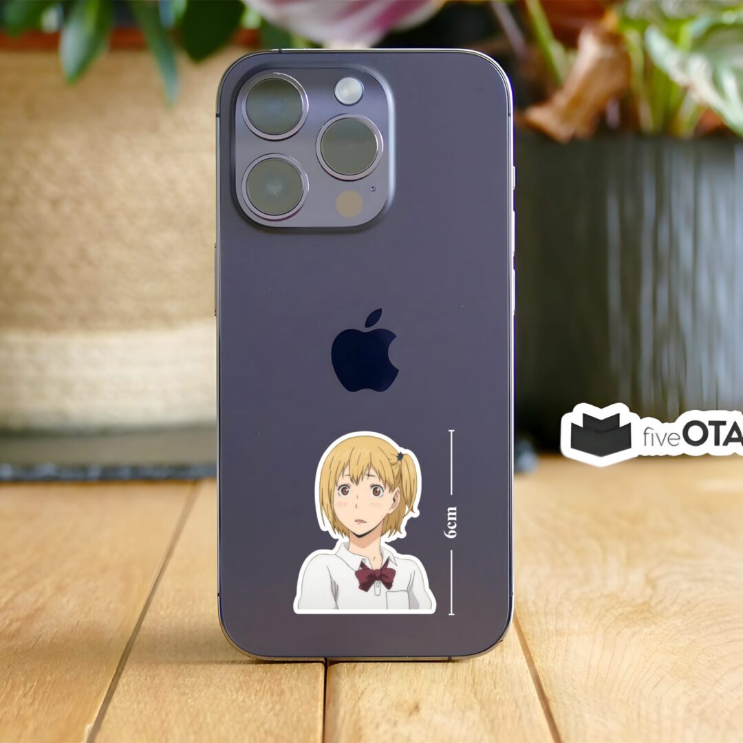 Yachi Surprised Expression Sticker