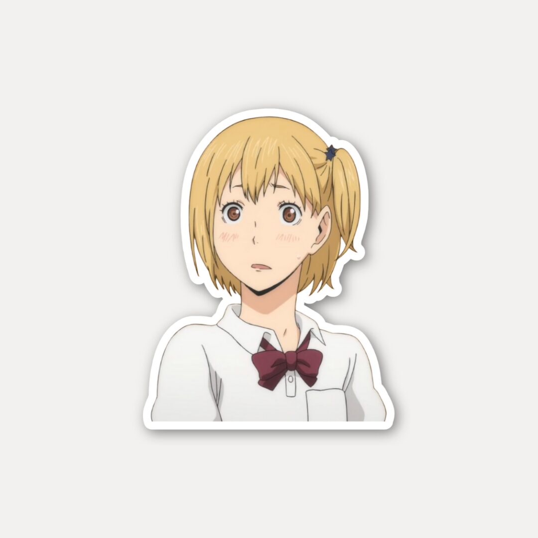 Yachi Surprised Expression Sticker