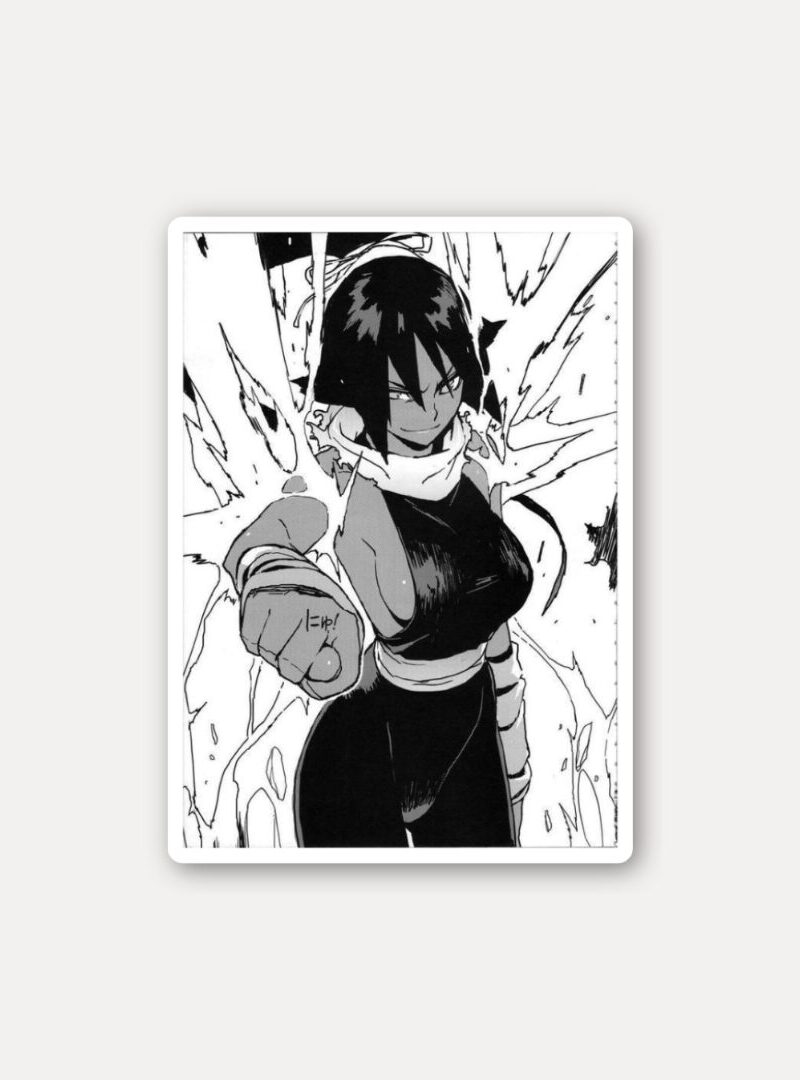 Yoruichi Lightning Fist Sticker