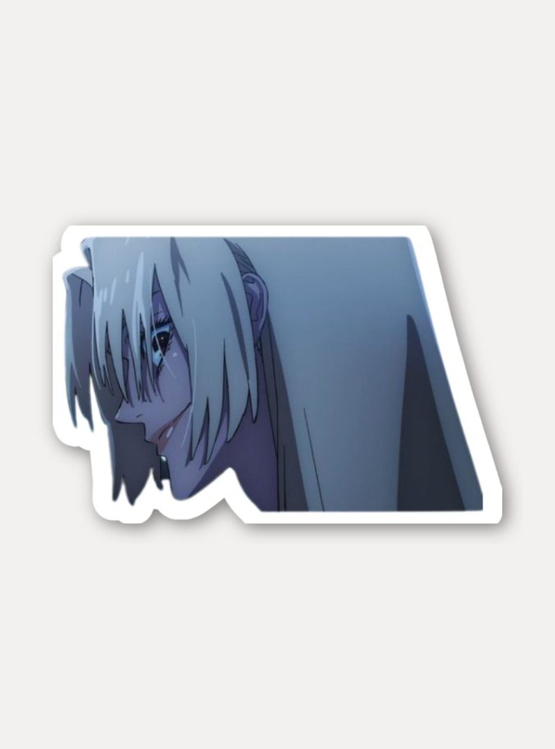 Yuki Tsukumo Battle Grin Sticker