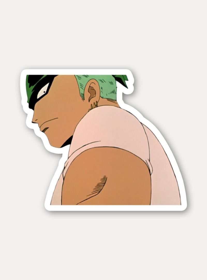 Zoro Cold Glare Sticker
