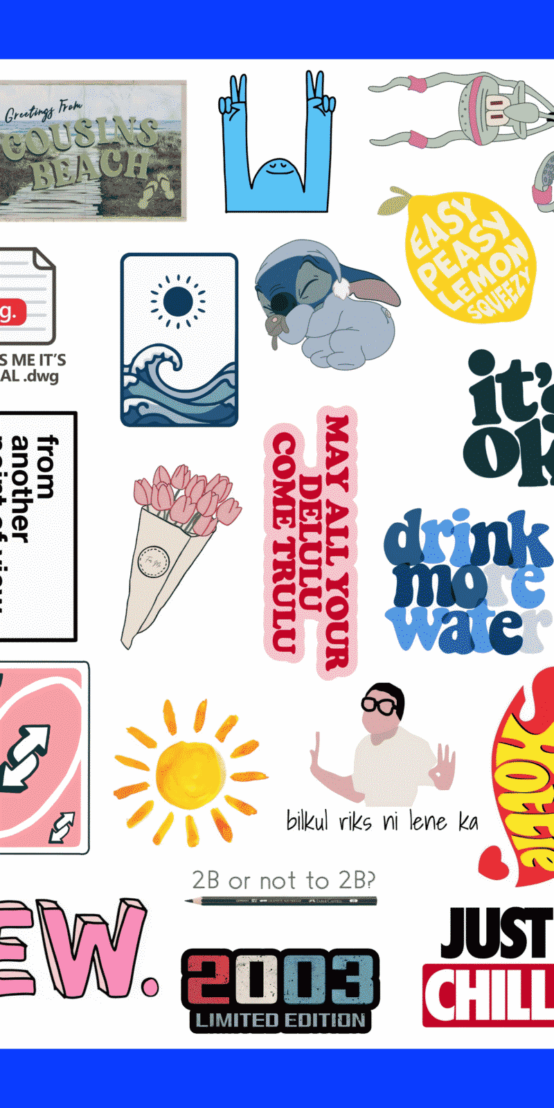 Miss Universe Sticker Sheet