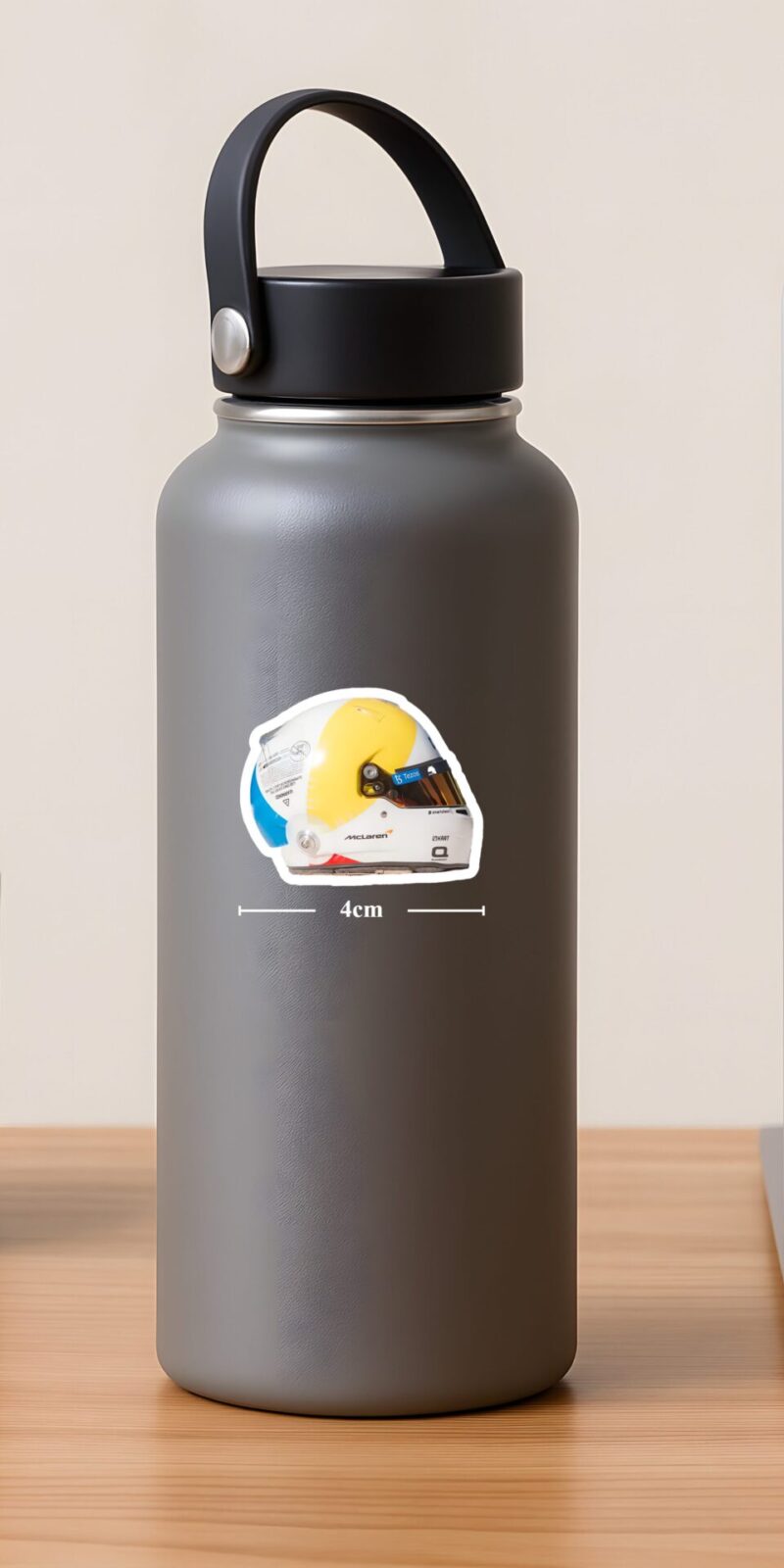 fiveOTA vinyl stickers featuring Beachball Lando Helmet Sticker for laptops and bottles