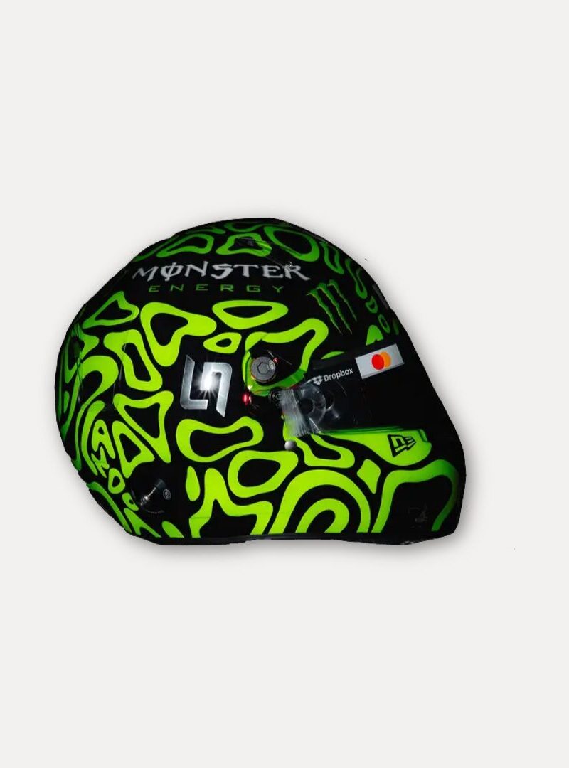 Dark Mode Lando Helmet Sticker