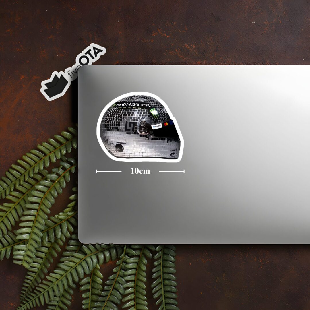 Discoball Lando Helmet Sticker