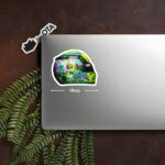 GIF Lando Helmet Sticker