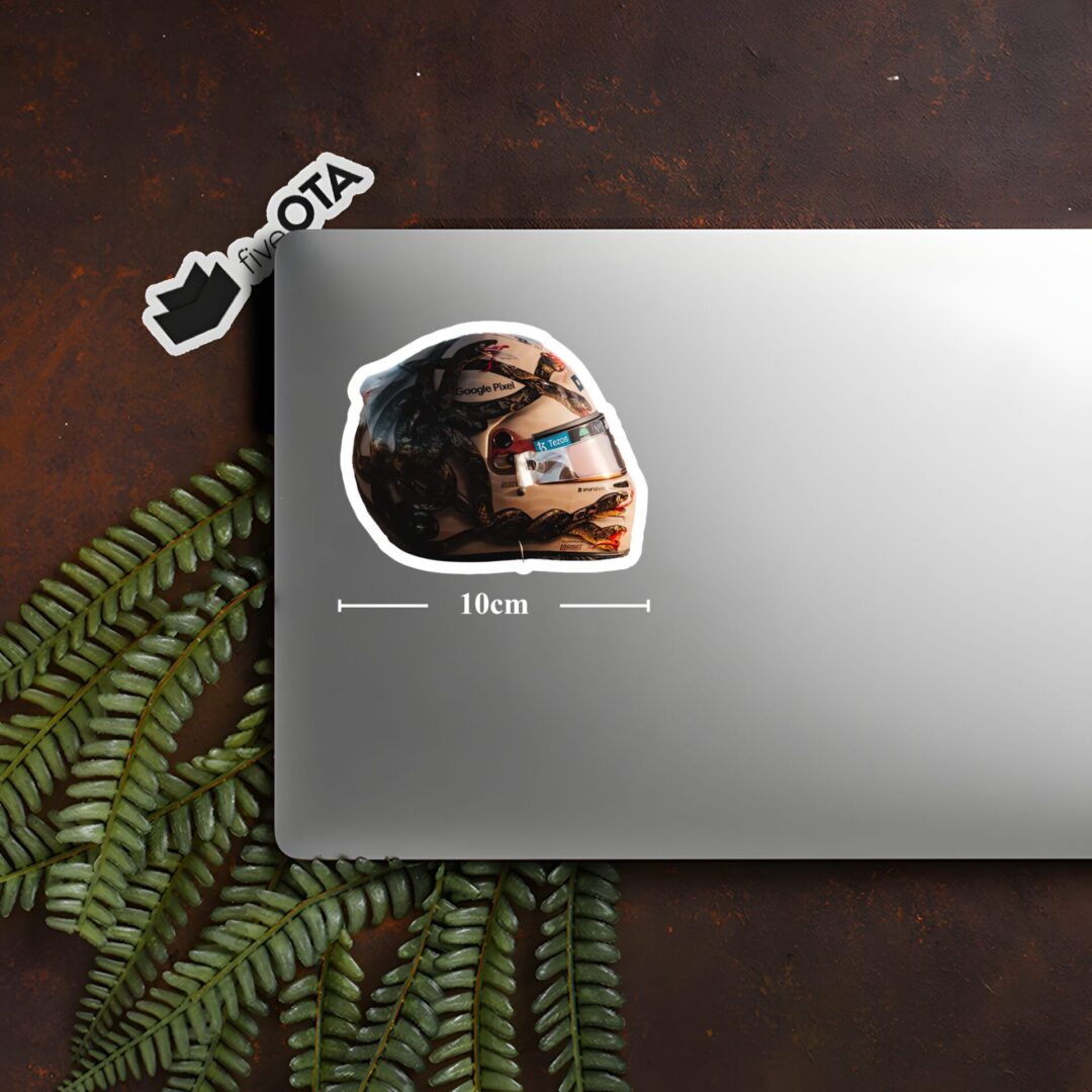 Las Vegas Lando Helmet Sticker