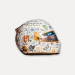 Porcelain Lando Helmet Sticker