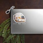 Porcelain Lando Helmet Sticker