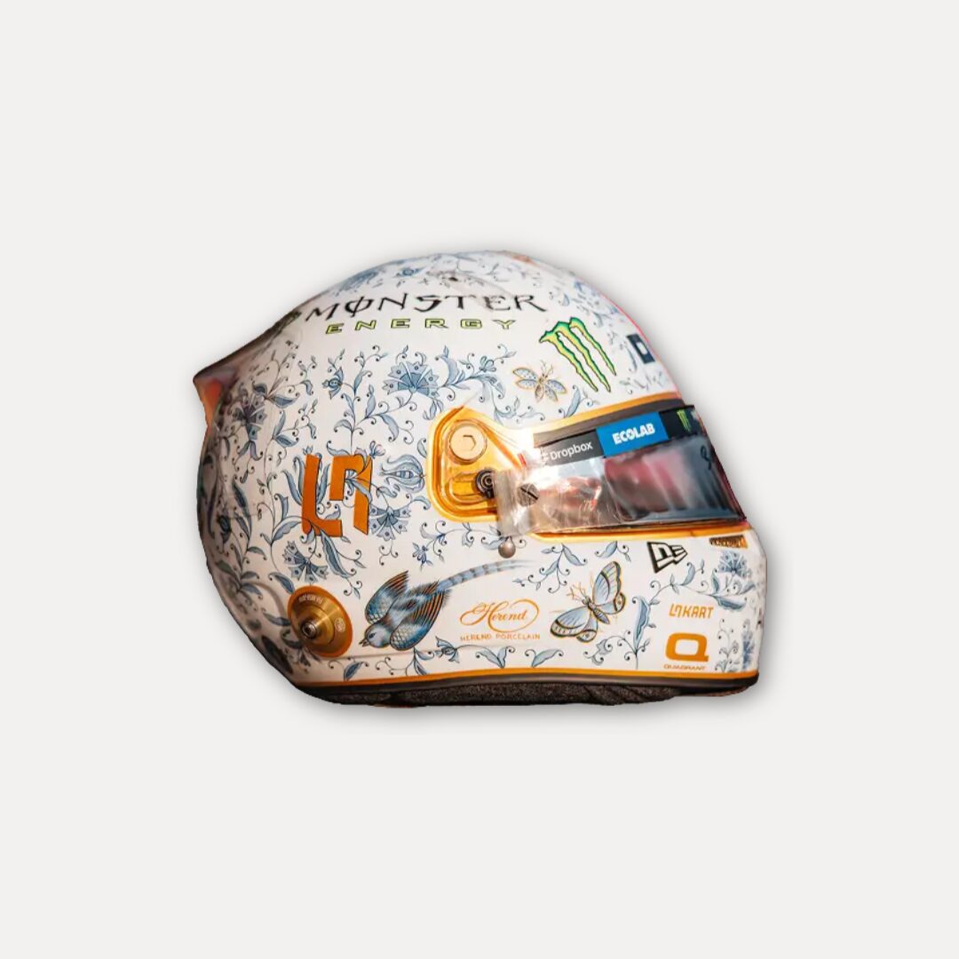 Porcelain Lando Helmet Sticker