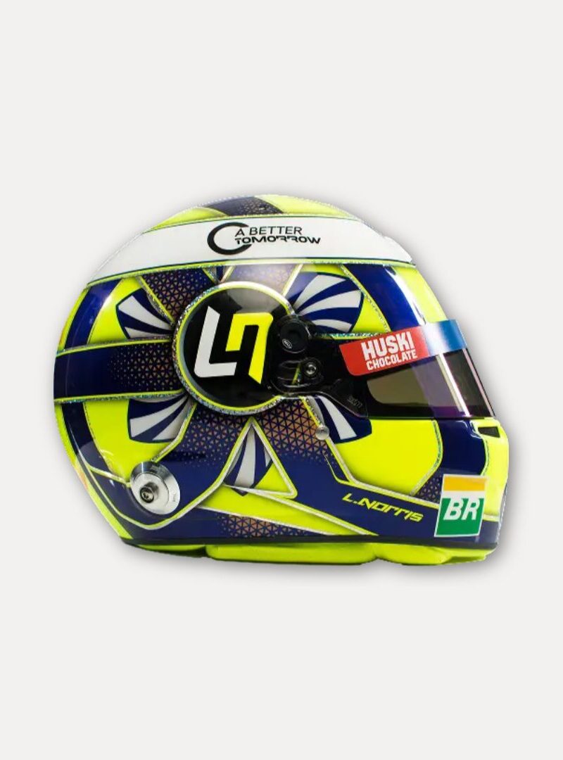 Season 2019 Lando Helmet Sticker