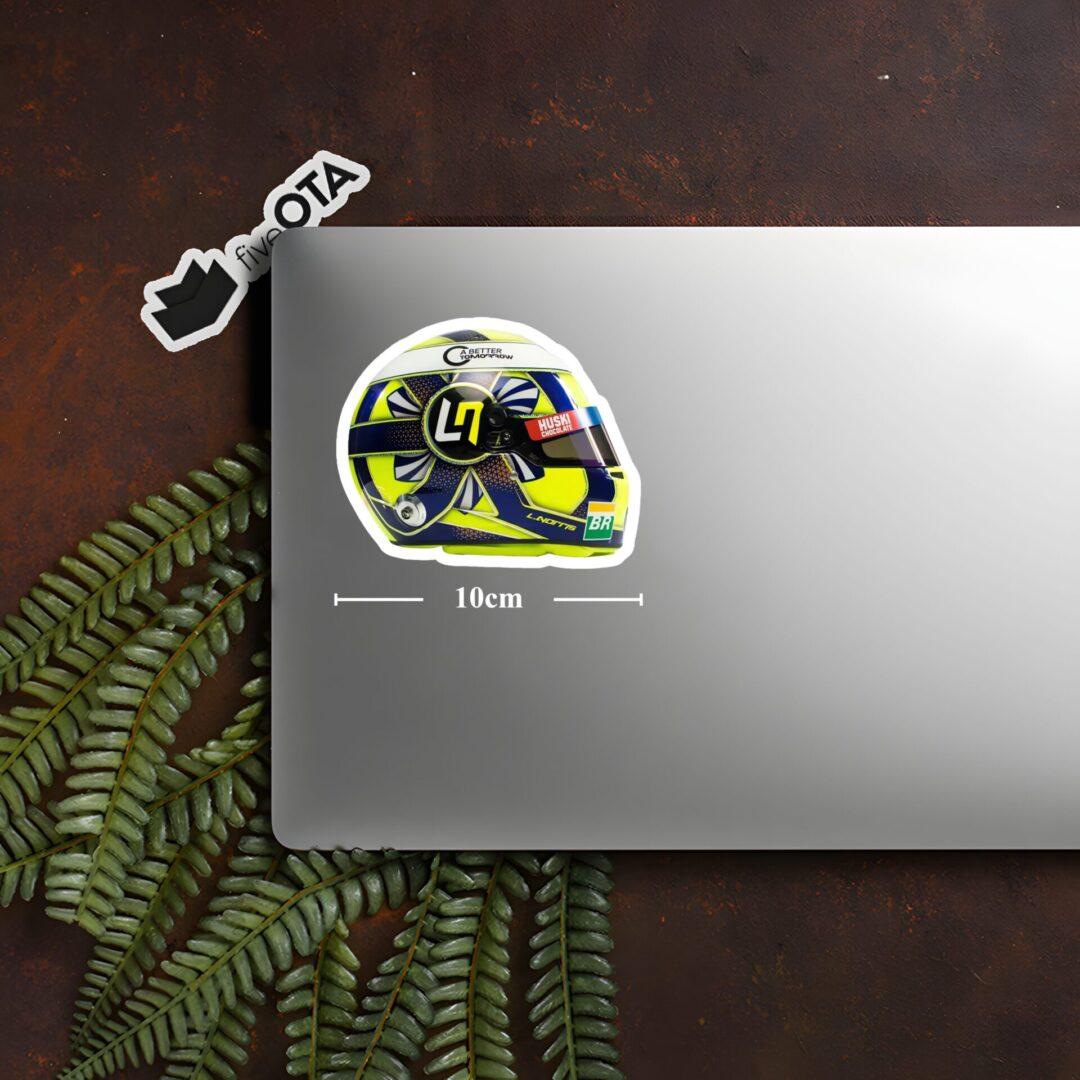 Season 2019 Lando Helmet Sticker