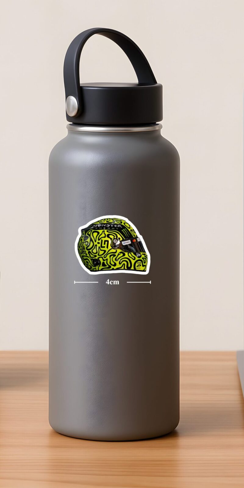 fiveOTA vinyl stickers featuring Season 2025 Lando Helmet Sticker for laptops and bottles