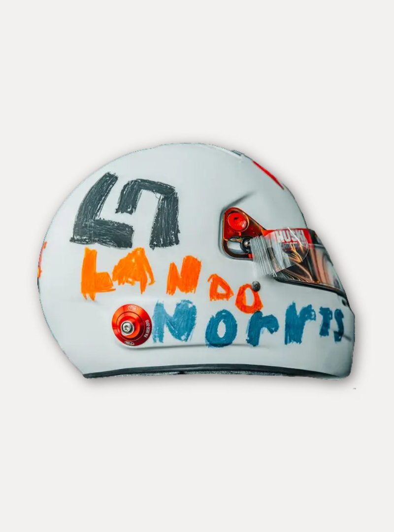 Silverstone Lando Helmet Sticker